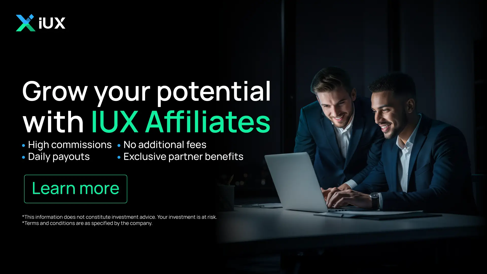 Unlock Unlimited Earning Power with IUX Affiliates – High Commissions, Daily Payouts & Exclusive Partner Benefits